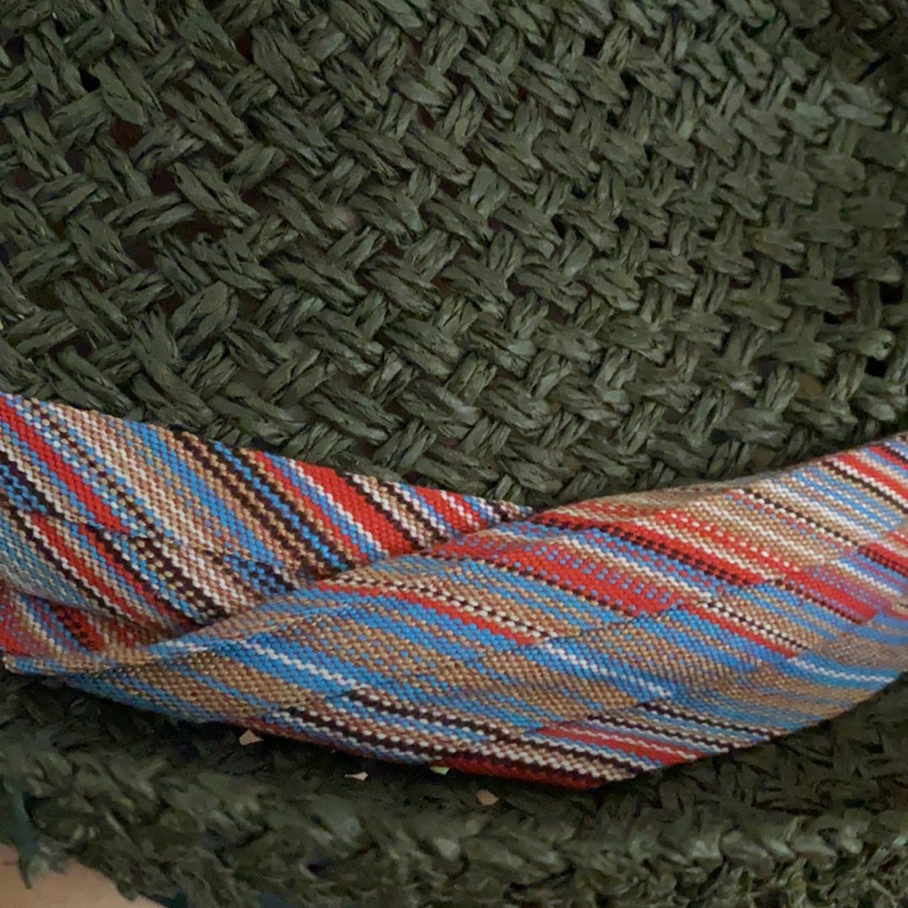 Straw Fedora Hat - Picture 2 of 3